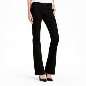 Kut from the Kloth Farrah Bootcut Jeans Black Mid Rise Workwear Stretch 16